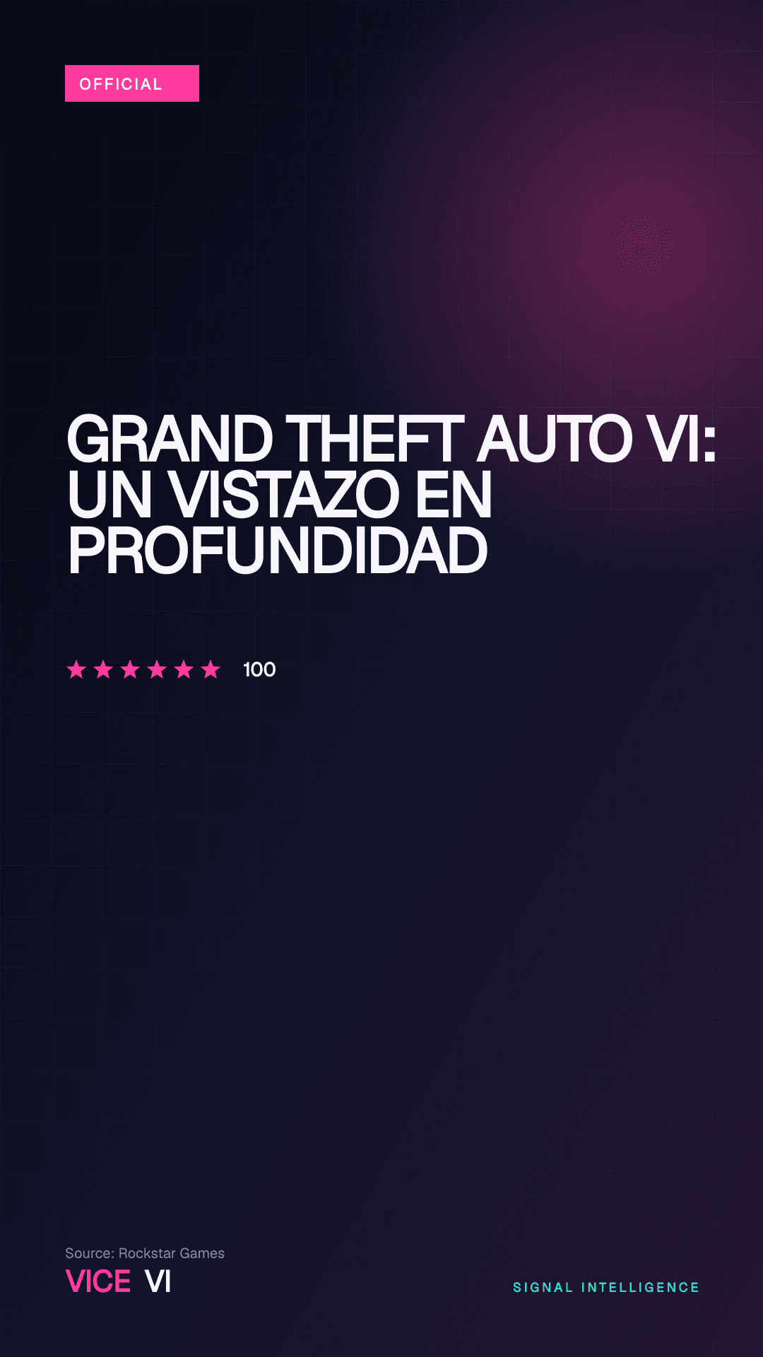 Grand Theft Auto VI: un vistazo en profundidad — visual editorial de VICE VI